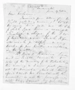 3 pages written 29 Jun 1852 by George Sisson Cooper in Taranaki Region to Sir Donald McLean, from Inward letters - George Sisson Cooper