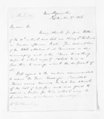 9 pages written 27 Sep 1856 by Henry Halse in New Plymouth District to Sir Donald McLean, from Inward letters - Henry Halse