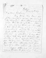 4 pages written 27 May 1857 by George Sisson Cooper in Napier City to Sir Donald McLean, from Inward letters - George Sisson Cooper