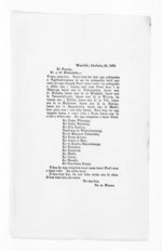 1 page to Sir Donald McLean, from Masonic Lodge papers, trade circulars, invitations