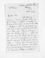 3 pages written 28 Oct 1867 by William Strang, from Inward letters - Surnames, Str - Stu