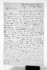 4 pages written 25 Jul 1846 by Helen Campbell to Sir Donald McLean, from Inward letters - Surnames, Campbell