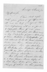 4 pages written 4 Mar 1874 by Alexander Campbell in Aorangi, from Inward letters -  Alex Campbell