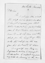 3 pages written 1 Jan 1868 by John Sim in Mohaka to Sir Donald McLean, from Inward letters - John Sim