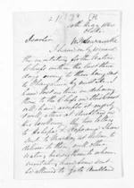 5 pages written 10 May 1860 by William Nicholas Searancke in Otaki to Sir Donald McLean in Auckland Region, from Inward letters - W N Searancke