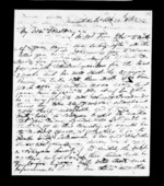 3 pages written 1862-1862 by Archibald John McLean in Maraekakaho to Sir Donald McLean, from Inward family correspondence - Archibald John McLean (brother)