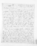 4 pages written 24 Jan 1862 by George Sisson Cooper to Sir Donald McLean, from Inward letters - George Sisson Cooper
