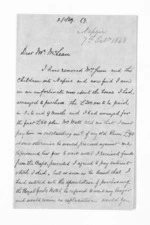 2 pages written 7 Oct 1868 by Edward Lister Green in Napier City to Sir Donald McLean, from Inward letters - Edward L Green