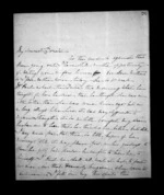 3 pages written Dec 1851 by Susan Douglas McLean to Sir Donald McLean, from Inward family correspondence - Susan McLean (wife)