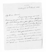 4 pages written 19 Mar 1860 by Archibald Alexander MacInnes in Wellington to Sir Donald McLean, from Inward letters -  Archibald Alexander MacInnes and others