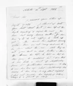 4 pages written 15 Sep 1868 by James Reid in Akitio, from Inward letters - Surnames, Ree - Rei