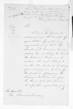 2 pages written 23 May 1850 by James Kelham, from Native Land Purchase Commissioner - Papers