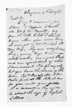 3 pages written 9 Oct 1856 by Edward Thomas Fox in Wanganui District to Sir Donald McLean in Wellington City, from Inward letters - Surnames, Foo - Fox