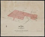 Plan of the Epuni hamlet situated in Block XIV Belmont Survey District