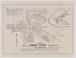 Plan of part of Kamahi estate (upper portion)