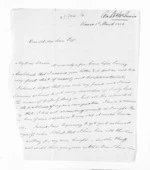 2 pages written 1 Mar 1854 by Archibald Alexander MacInnes to Sir Donald McLean, from Inward letters -  Archibald Alexander MacInnes and others