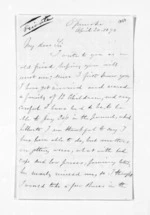 3 pages written 20 Apr 1870 by Senior Charles Davy, from Inward letters - Surnames, Dav - Dei