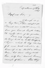 5 pages written 17 Jul 1869 by Alexander Campbell in Papakura, from Inward letters -  Alex Campbell