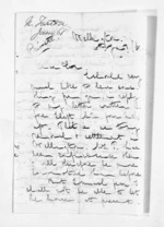 3 pages written 10 Jan 1861 by Rev Henry Hanson Turton in Wellington to Sir Donald McLean, from Inward letters -  Rev Henry Hanson Turton