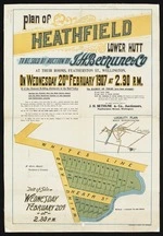 Plan of Heathfield