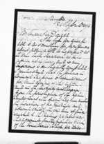 3 pages written 24 Apr 1876 by H F Way in Taupo District to Sir Donald McLean, from Inward letters and diary extracts - H F Way