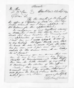 1 page written 26 Sep 1870 by Thomas Macfarlane in Auckland Region to Sir Donald McLean, from Inward letters - Surnames, Macfar - McHar