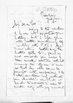 2 pages written by Rev Henry Hanson Turton, from Inward letters -  Rev Henry Hanson Turton