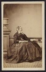 Photographer unknown :Portrait of Mrs Agnes Busby