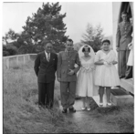 Wedding of Martyne James Dunnet and Teo-Arani Lovey McClutchie at Hiruhārama, Ruatoria