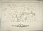 Map of Rotorua County. Upper sheet