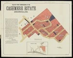 Plan of first subdivision of the Cashmere Estate (Khandallah)