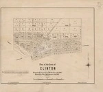 Plan of the town of Clinton. Copy 2
