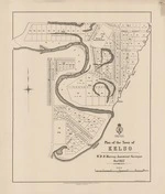 Plan of the Town of Kelso. Copy 2