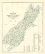 New Zealand, showing principal waterfalls for electric power, and catchment areas ... . Image of maps sourced from Land Information New Zealand