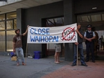 Close Waihopai Anti Bases Protest Wellington March 2010 (1).jpg