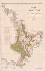 Sketch map of the North Island of New Zealand shewing native tribal boundaries... Image of map sourced from Land Information New Zealand
