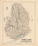 Tūhoe Land. Image of map sourced from Land Information New Zealand