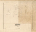 Plan of the town of Wetherston. Colour accurate digital copy photographed by Alexander Turnbull Library