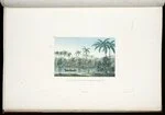 Vue d'une partie du village de Matavae, Ile de Taiti'. Plate 9 in Louis-Isidore Duperry, ...