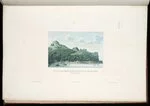 Vue de la partie meridionale de l'ile Maupiti et du village d' Atipiti'. Plate 18 ...