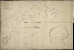 Herd, James, fl 1822-1830 :Jokeehangar [Hokianga], New Zealand, surveyed by Capt. J Herd of the ship Providence of London in 1822 with various additions in 1827 [in the barque Rosanna] [ms map]; Sketch of the southern port on the SE Stewart Island New Zealand [ms map]; Wangenuiatera or Port Nicholson surveyed & drawn in the year 1826 [ms map]; Otago or Port Oxley in New Zealand [ms map] 1826.