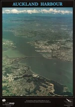 Auckland Harbour. Portrait orientation