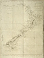 Chart of New Zealand from An account of the voyages undertaken by the order of ...
