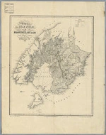 Map of the gold fields of the province of Otago. Acc. 545