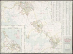 Map of Auckland south, Papatoetoe, Manurewa, Papakura, and including Howick. Colour accurate digital copy photographed by Alexander Turnbull Library