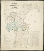 Map of the province of Hawke's Bay, New Zealand. Copy 5830