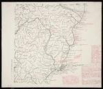 [Beattie, James Herries, 1881-1972] :[Map showing Maori placenames in Southland and Otago before 1840] [map with ms annotations].