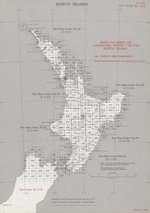 Index to NZMS 261 cadastral series 1:50 000. North Island. Image of map sourced from Auckland War Memorial Museum
