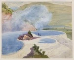 [Fox, William] 1812-1893 :Crater, Te Tarata Rotomahana [1864?]