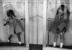 2 girls&Glass door 2, Dunedin 1971.tif